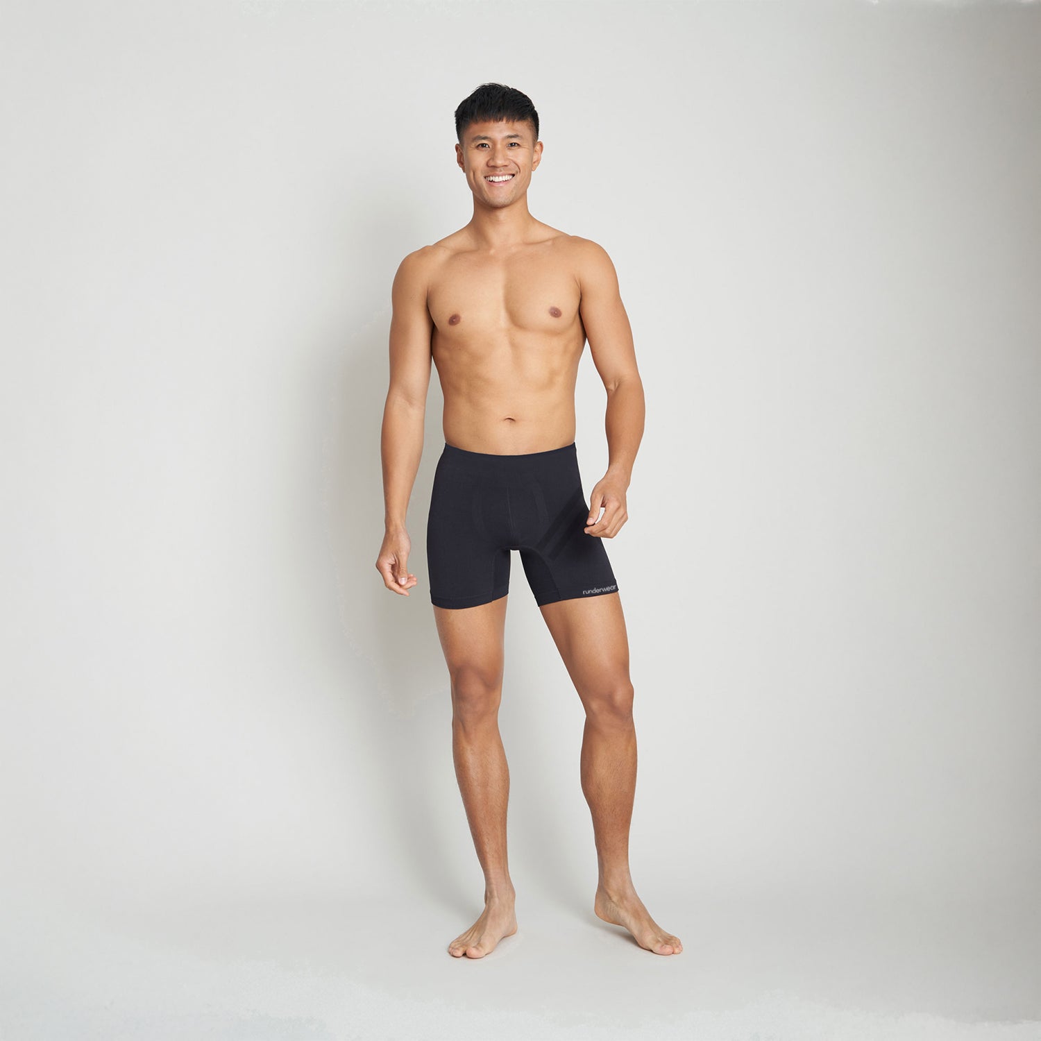 Men's Running Boxer - Black (New)