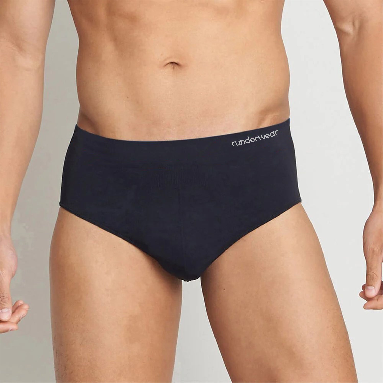 Men's Running Brief- Black