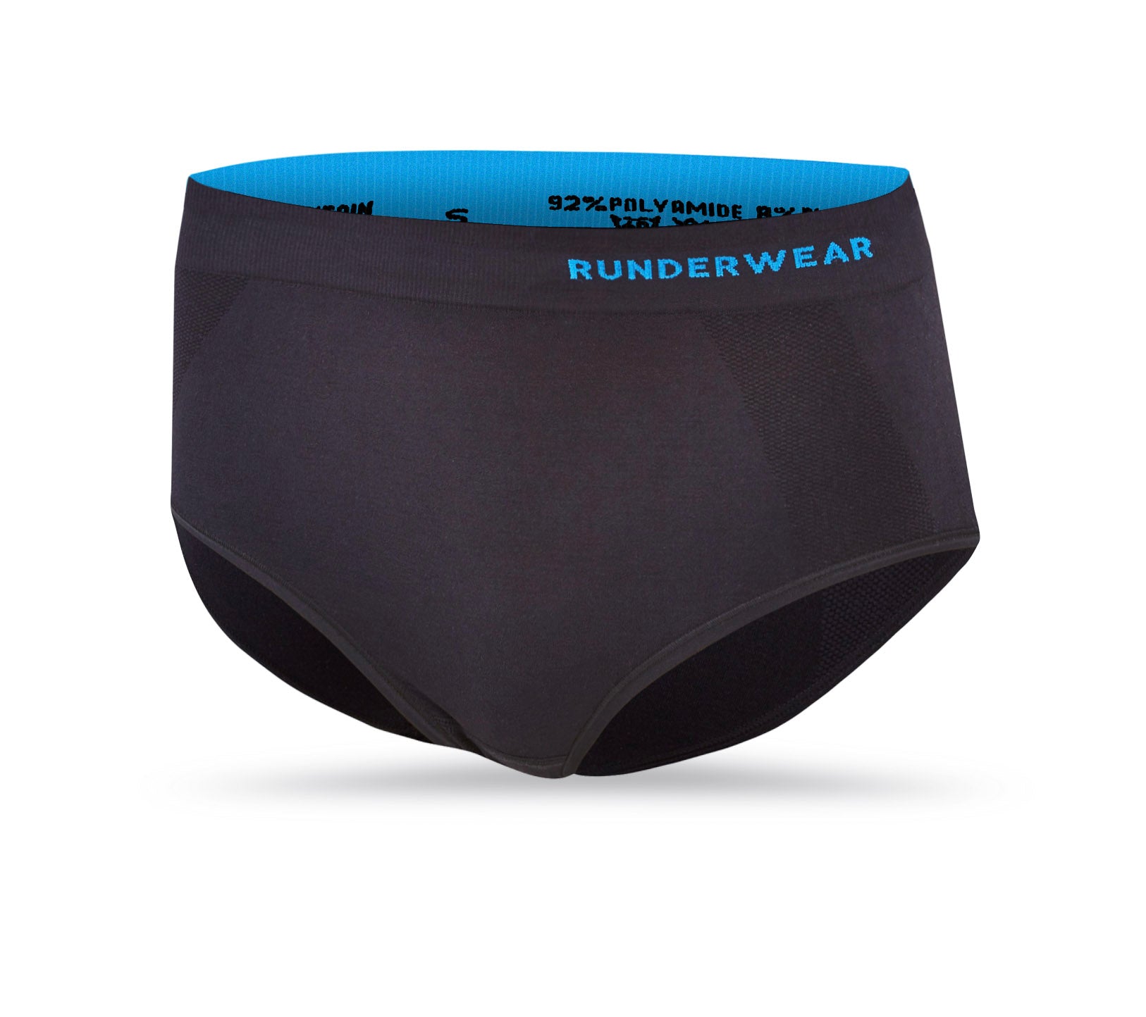 Runderwear Women's Running Briefs Black